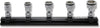Ko-ken Z-EAL bộ khẩu trên thanh ray RS2441MZ/5 1/4 inch 5 món