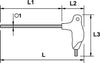 TUA VÍT LỤC GIÁC 10 MM TAY CẦM HÌNH CHỮ T EGAMASTER 66577