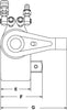 Cờ lê thủy lực đầu vuông 1.1/2 Inch | 1.1/2