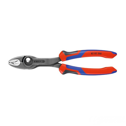 KÌM KNIPEX TWIN GRIP KHỚP TRƯỢT VỚI TAY CẦM NHỰA ĐA THÀNH PHẦN CÓ GỜ 82 02 200