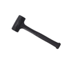 BÚA PU (Polyurethane) KHÔNG NẢY | 38MM 18oz 520g | DEAD BLOW HAMMER PU SERIES - Màu đen