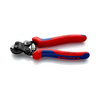 KÌM CẮT CÁP SỢI THÉP KNIPEX TAY CẦM CHỐNG TRƯỢT DÀI 160MM | 95 62 160