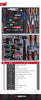 TỦ DỤNG CỤ ÔTÔ DT AUTO TOOLS AU875: 7 ngăn, 398 chi tiết dụng cụ.