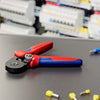 KNIPEX® KÌM BẤM COS TỰ ĐIỀU CHỈNH 97 53 14 CHO ĐẦU COS PIN VỚI NGÕ VÀO BÊN HÔNG