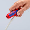 KNIPEX® DỤNG CỤ TUỐT DÂY ĐA NĂNG KNIPEX ERGOSTRIP® 16 95 01 SB CHO NGƯỜI THUẬN TAY PHẢI
