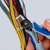 KNIPEX® KÌM CẮT CHÉO CHÍNH XÁC CHO ĐIỆN TỬ 79 02 125 S1 VÍ DỤ: ĐỂ MỞ CÁC ĐẦU NỐI CÁP NHỰA