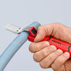 KNIPEX® DỤNG CỤ TUỐT DÂY 16 20 165 SB CÓ LƯỠI DAO MỔ