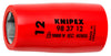 KNIPEX® ĐẦU TUÝP LỤC GIÁC 98 37 12 CHO VÍT LỤC GIÁC VỚI ĐẦU VUÔNG TRONG 3/8