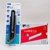 COMBO Dao rọc SINSEUNG L704 Snap-Off Knife 18mm, thân hợp kim nhôm + 10 hộp lưỡi dao rọc (1 hộp 10 lưỡi) SINSEUNG L203