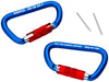 KNIPEX® 00 50 03 T BK CARABINER 2 CHIẾC