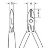 KNIPEX® KÌM CẮT CẠNH CHÍNH XÁC CHO ĐIỆN TỬ ESD 79 22 120 ESD