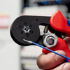 KNIPEX® KÌM BẤM COS TỰ ĐIỀU CHỈNH 97 53 14 CHO ĐẦU COS PIN VỚI NGÕ VÀO BÊN HÔNG