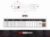 Khẩu 1/2 22mm MỞ ỐC LAZANG Dài 100mm  DT AUTO TOOLS DT104806