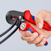 KNIPEX® KÌM BẤM COS TỰ ĐIỀU CHỈNH 97 53 14 CHO ĐẦU COS PIN VỚI NGÕ VÀO BÊN HÔNG