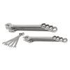 Bộ cờ lê vòng miệng hệ inch mạ chrome HOLEX 613960 13ZOLL - 13 chi tiết