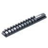 Thanh ray giữ đầu tuýp KOKEN RSAL200-1/4X12 - dài 200 mm, 12 kẹp, cỡ 1/4 inch