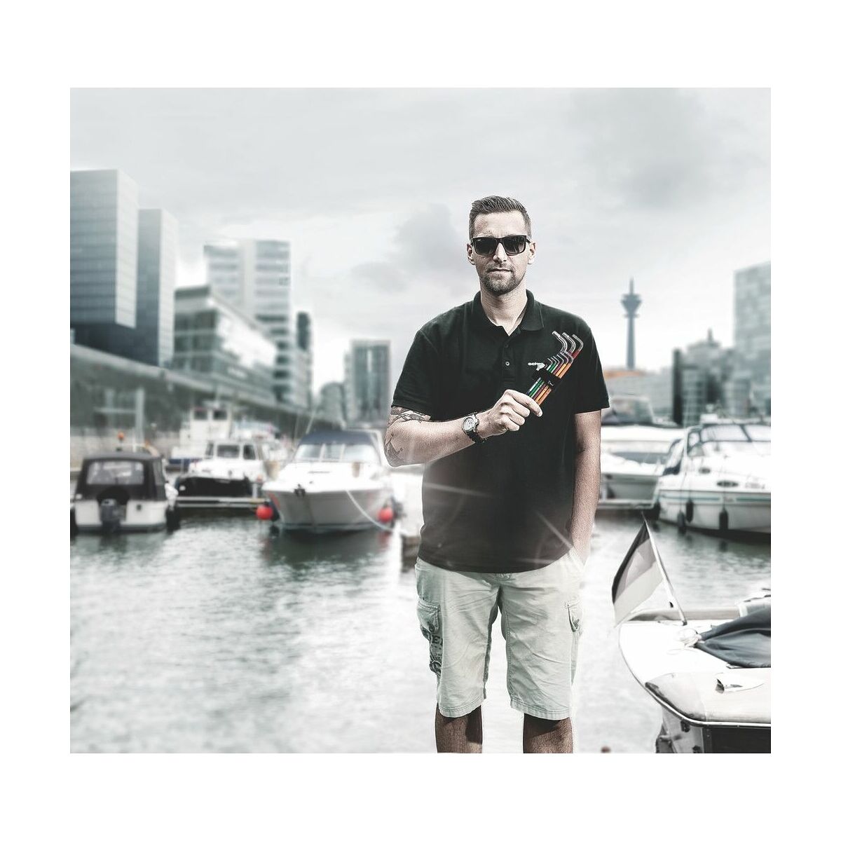 WERA 3MM CHROME PLATED LONG HEX WRENCH |