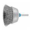 Bàn chải cốc TBU, đường kính 70 mm, cán đường kính 6 mm, dây thép không gỉ đường kính 0.20