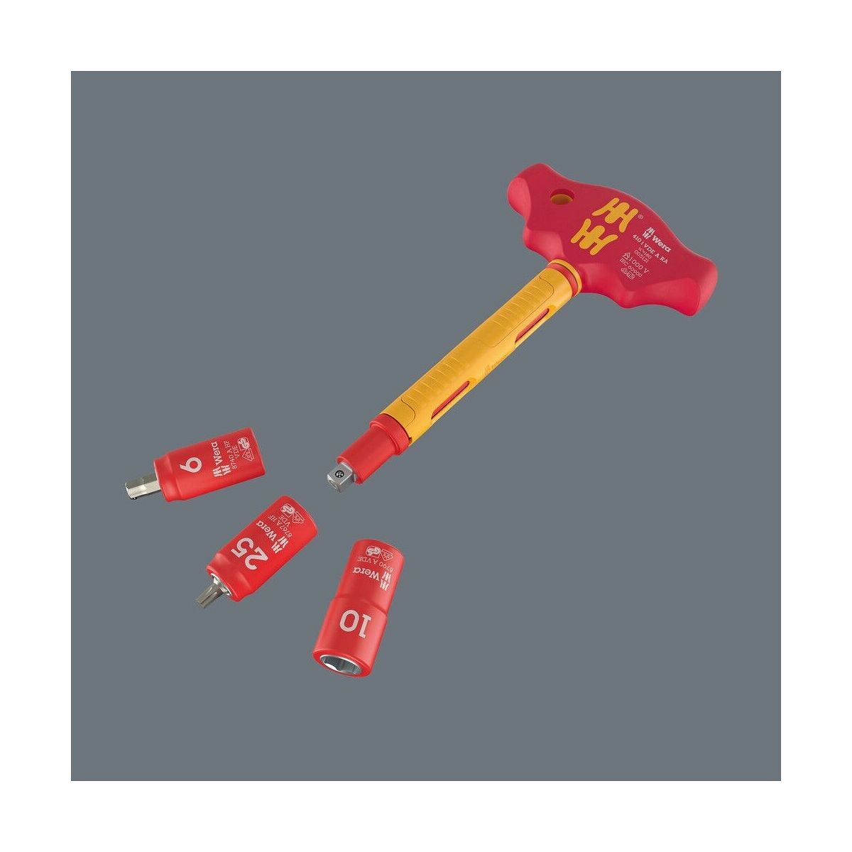 BỘ TUA VÍT KRAFTFORM KOMPAKT VDE 24 CHI TIẾT CÁCH ĐIỆN 1000V WERA 05006632001 |