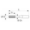 Mũi taro dạng bit M3 x 0,5 Holex