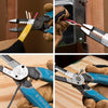 Kìm tuốt dây chịu tải nặng Klein-Kurve KLEIN TOOLS K12035 - 8-20 AWG