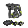 Máy khoan búa dùng pin 20V Worx WU387.1 (2 Pin 5.0Ah & Sạc)