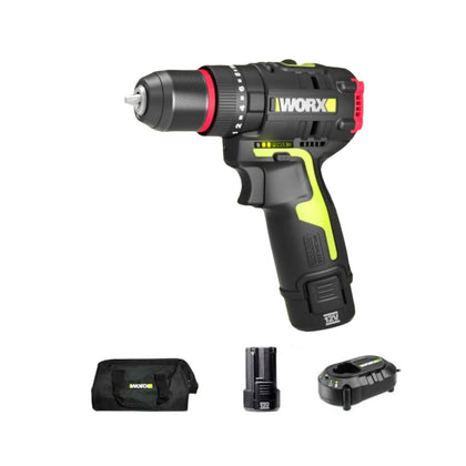 Bộ máy khoan động lực dùng pin 12V Worx WU131X.9 (Thân Máy )