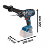 Máy khoan dùng pin 18V Bosch GSR 18V-150 C (chưa pin sạc)