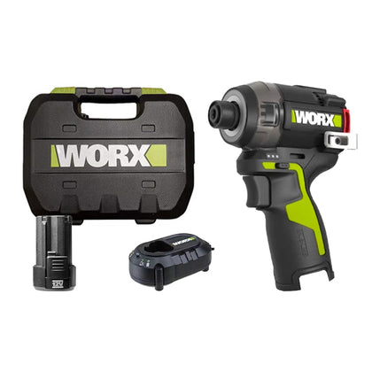 Máy vặn vít búa dầu dùng pin 12V Worx WU138.1 (1 Pin 2.5Ah,1 Sạc)