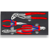 Bộ kìm cơ khí Basic II trong khay xốp KNIPEX 00 20 01 V25, 4 chi tiết