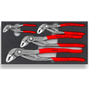 Bộ kìm mỏ quạ Cobra trong khay xốp KNIPEX 00 20 01 V23, 4 chi tiết, 125–300 mm