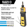 Dụng cụ bấm cáp lưỡi 66/110 KLEIN TOOLS VDV427-300