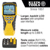 Bộ kiểm tra cáp Ethernet KLEIN TOOLS VDV501851 - Scout Pro 3