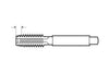 Taro tay hoàn thiện DIN 352 HSS-G - M6x1.0