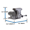 Eto đa năng Wilton 6-in HD Apprentice Bench Vise (WVA6HD)