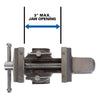 Eto đa năng Wilton 3-in Clamp-On Apprentice Bench Vise (WVA3CO)