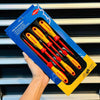 KNIPEX® 00 20 12 V02 BỘ TUỐC NƠ VÍT VDE ĐẦU DẸP / PHILLIPS® 6 CHI TIẾT