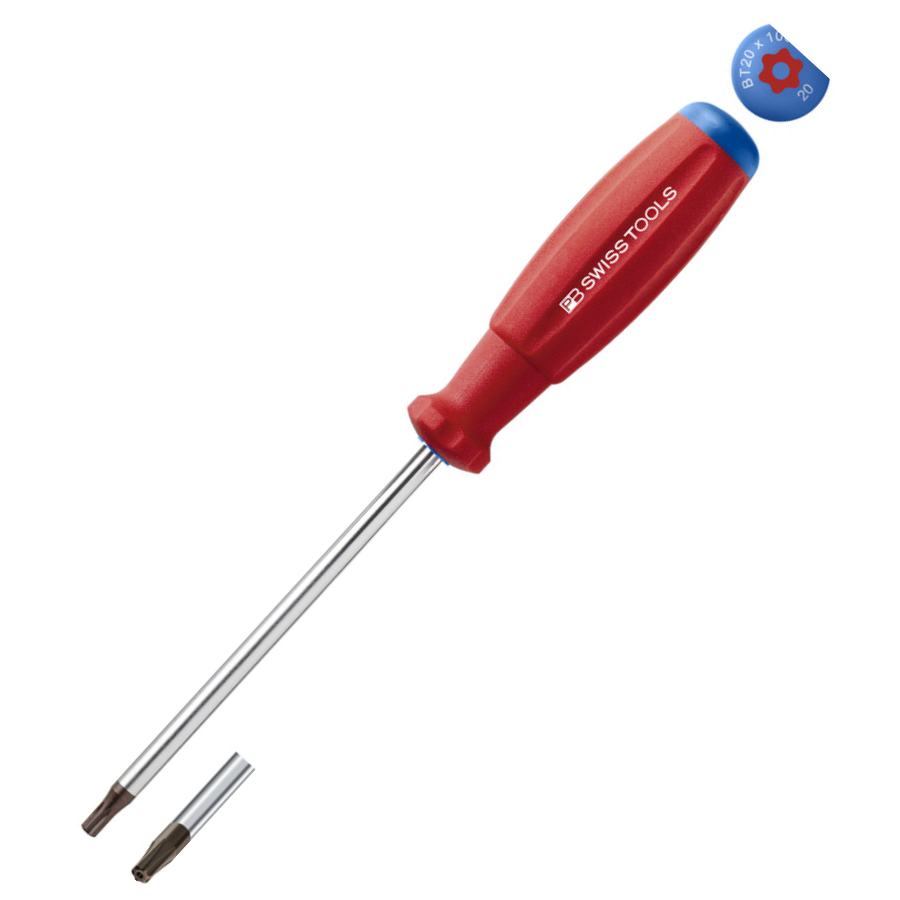 TX10 SCREWDRIVER WITH HOLE SwissGrip PB 8400.B 10-70 L60060 1988