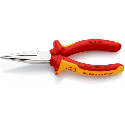 kìm MŨI NHỌN DÀI CÁCH ĐIỆN KNIPEX 160MM 25 06 160