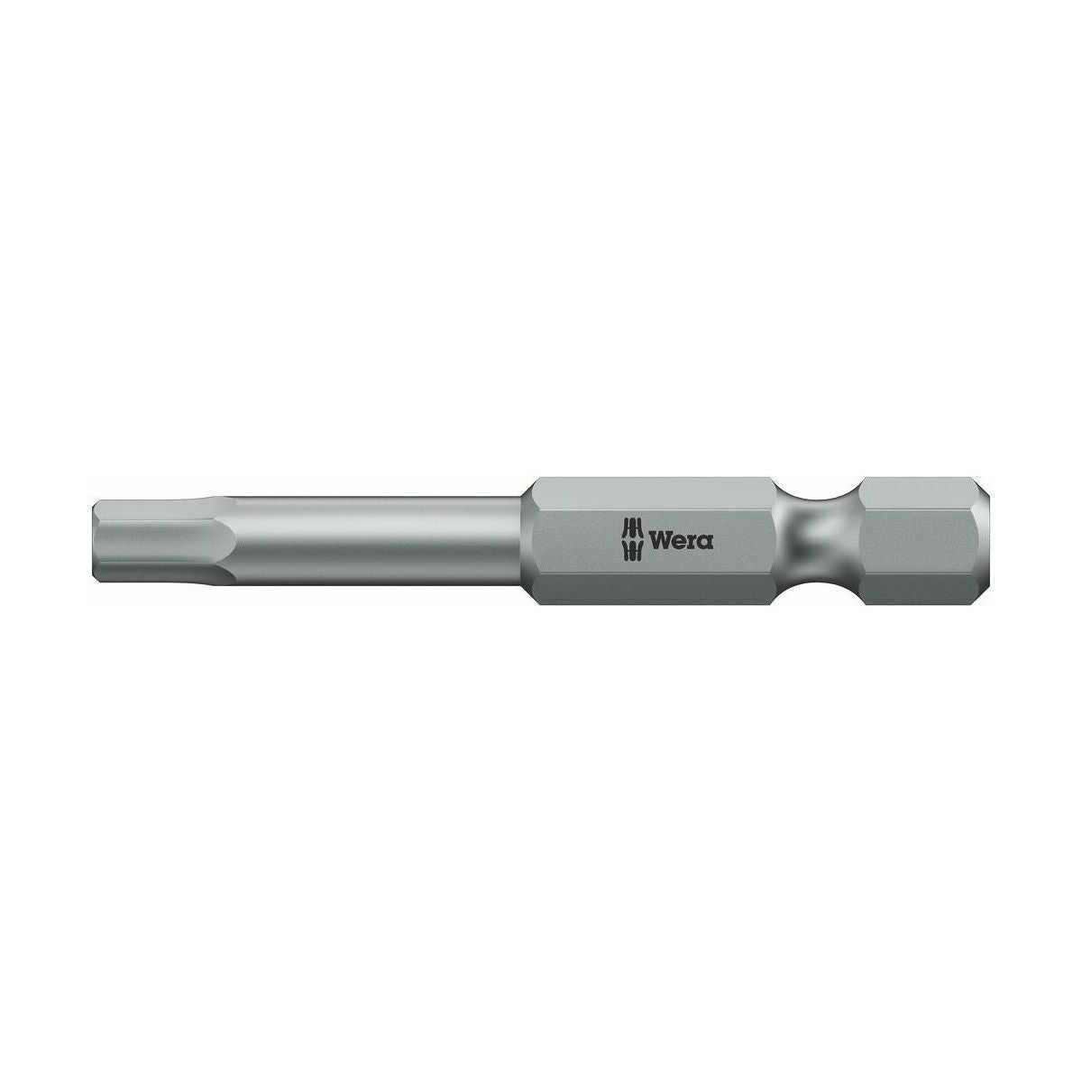 HEX BIT 6MM 1/4 INCH TOTAL LENGTH 152MM WERA 05059636001