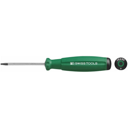 PB SWISS TOOLS STARTER SCREWDRIVER SWISS GRIP TX9 HANDLE | 8400.9-60 GR