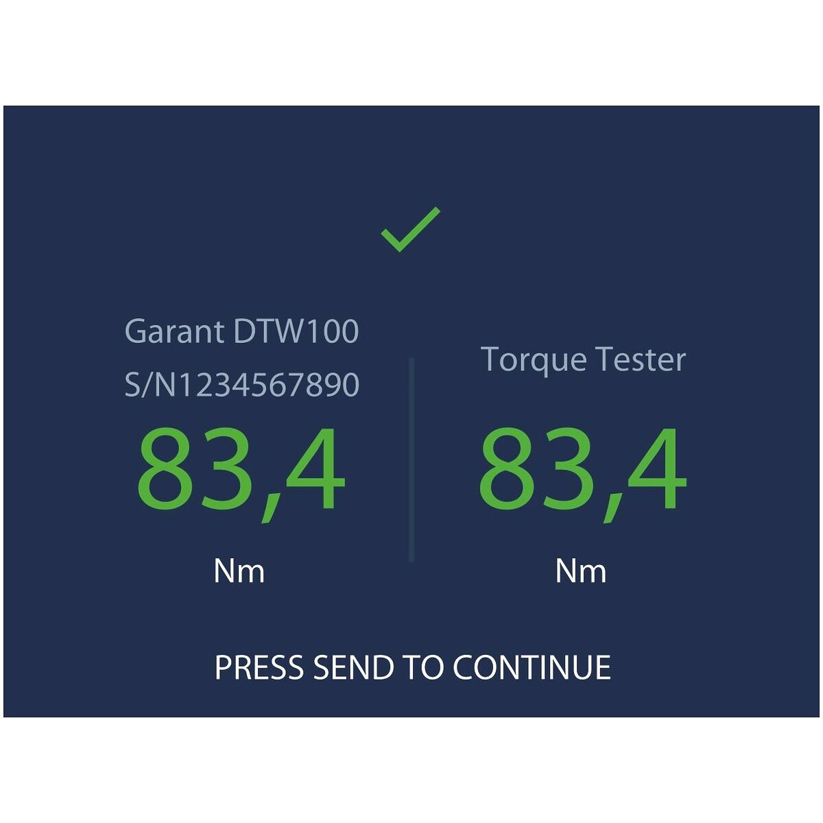 Máy phân tích mô men xoắn điện tử HCT 50 N·m Garant