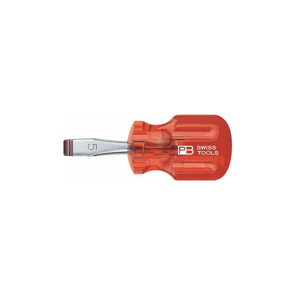 PB SWISS TOOLS SHORT SHAFT FLAT HEAD SCREWDRIVER 4MM | 135.2-30