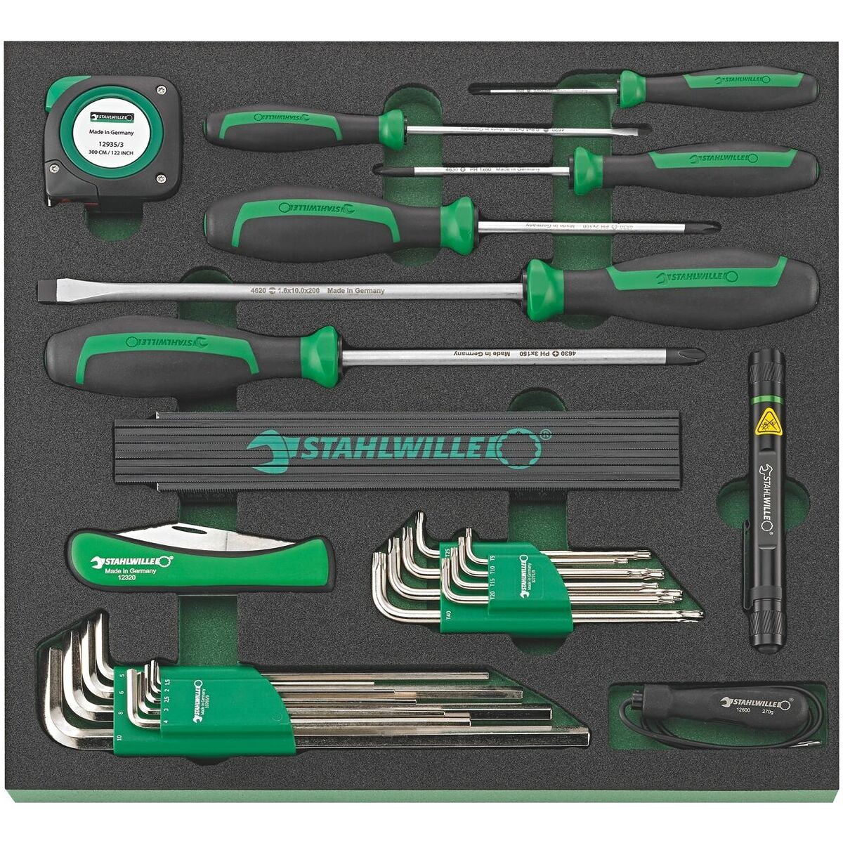 BÀN LÀM VIỆC DI ĐỘNG KÈM BỘ DỤNG CỤ STAHLWILLE GỒM 137 CHI TIẾT - 689100 1 | 98830202