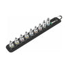 BỘ 9 ĐẦU KHẨU HOA THỊ NGẮN ĐẦU 3/8 WERA 8767 Belt B 3 TORX® HF Zyklop 05003972001 L60020 3680