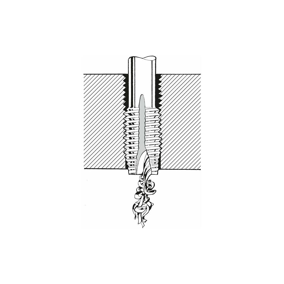 MŨI TARO M6X1 HSS HOLEX 132645 M6