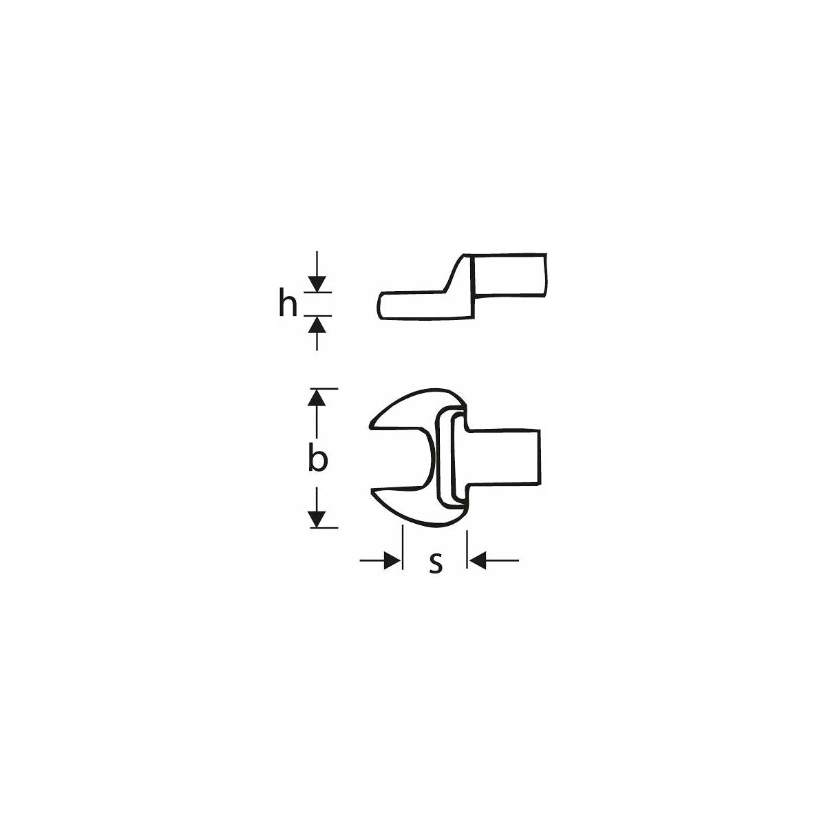 ĐẦU CỜ LÊ MIỆNG SIZE 2 - 22MM STAHLWILLE (Ổ CẮM VUÔNG 14X18) 657800 | 58214022