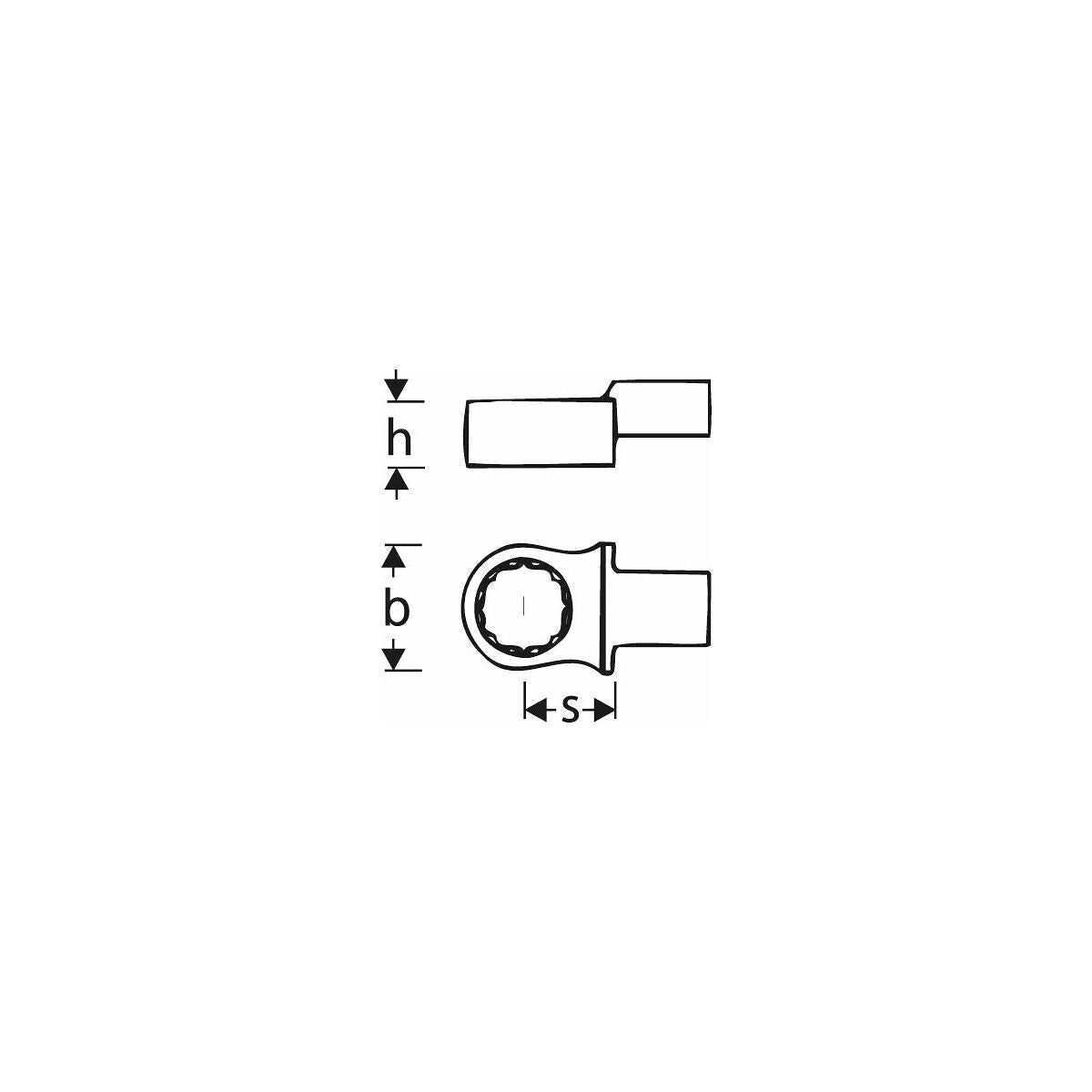 ĐẦU CỜ LÊ MIỆNG 10 CẠNH SIZE 1 - 22MM STAHLWILLE (Ổ CẮM VUÔNG 9X12) 657910 | 58231022