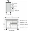 BÀN LÀM VIỆC DI ĐỘNG KÈM BỘ DỤNG CỤ STAHLWILLE GỒM 137 CHI TIẾT - 689100 1 | 98830202