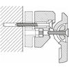 Thanh ray nhôm Garant Multifix với giá đỡ Vario nghiêng từ 0 - 45° dài 940 mm - 955340